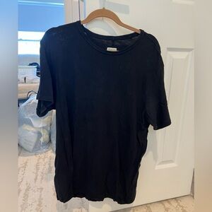 Rag and Bone Men’s short sleeve- black- XL